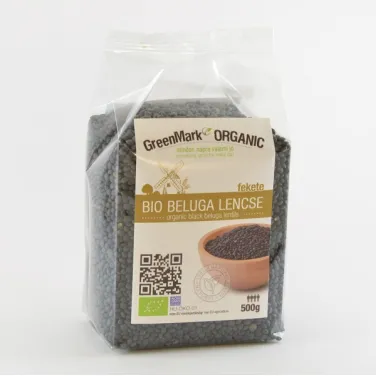 bio Lencse fekete beluga 500g