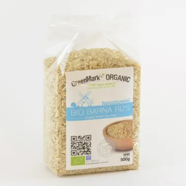 bio Rizs barna hosszúszemű 500g